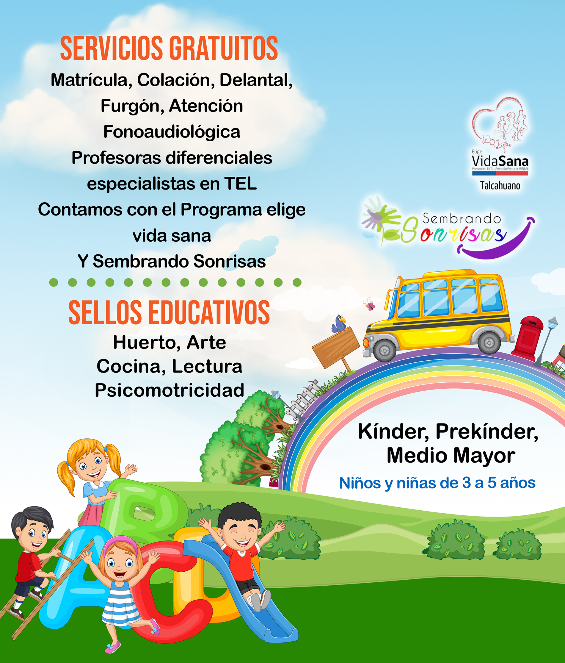 Escuela de lenguaje en Talcahuano